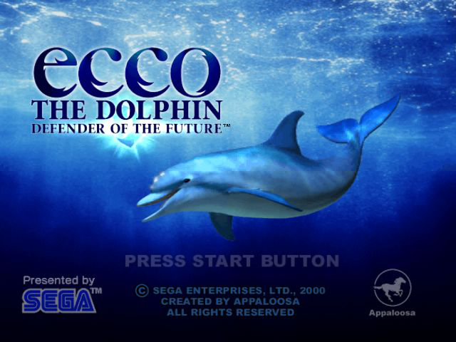 Ecco the Dolphin: Defender of the Future Title Screen